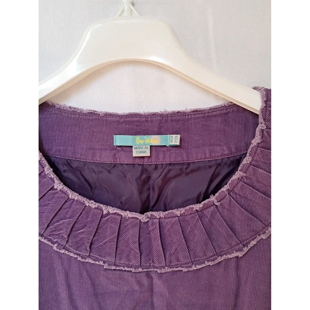 Boden purple corduroy